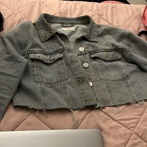 Rue21 Cropped Jean Jacket (Large)
